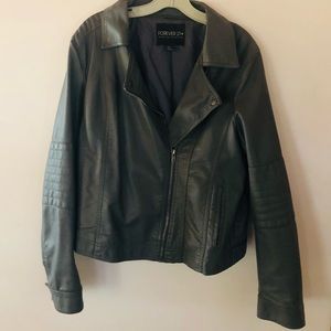 Faux Leather XL women’s jacket